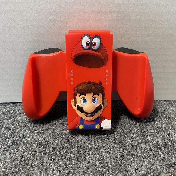 PowerA Joy-Con Comfort Grip Nintendo Switch Super Mario Odyssey Red 1502659-01 - Picture 1 of 7